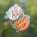 Load image into Gallery viewer, Pink Leaves Sun Catcher
